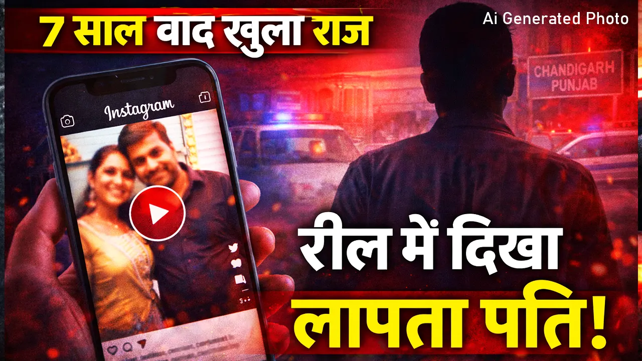 instagram reel se khula missing husband case